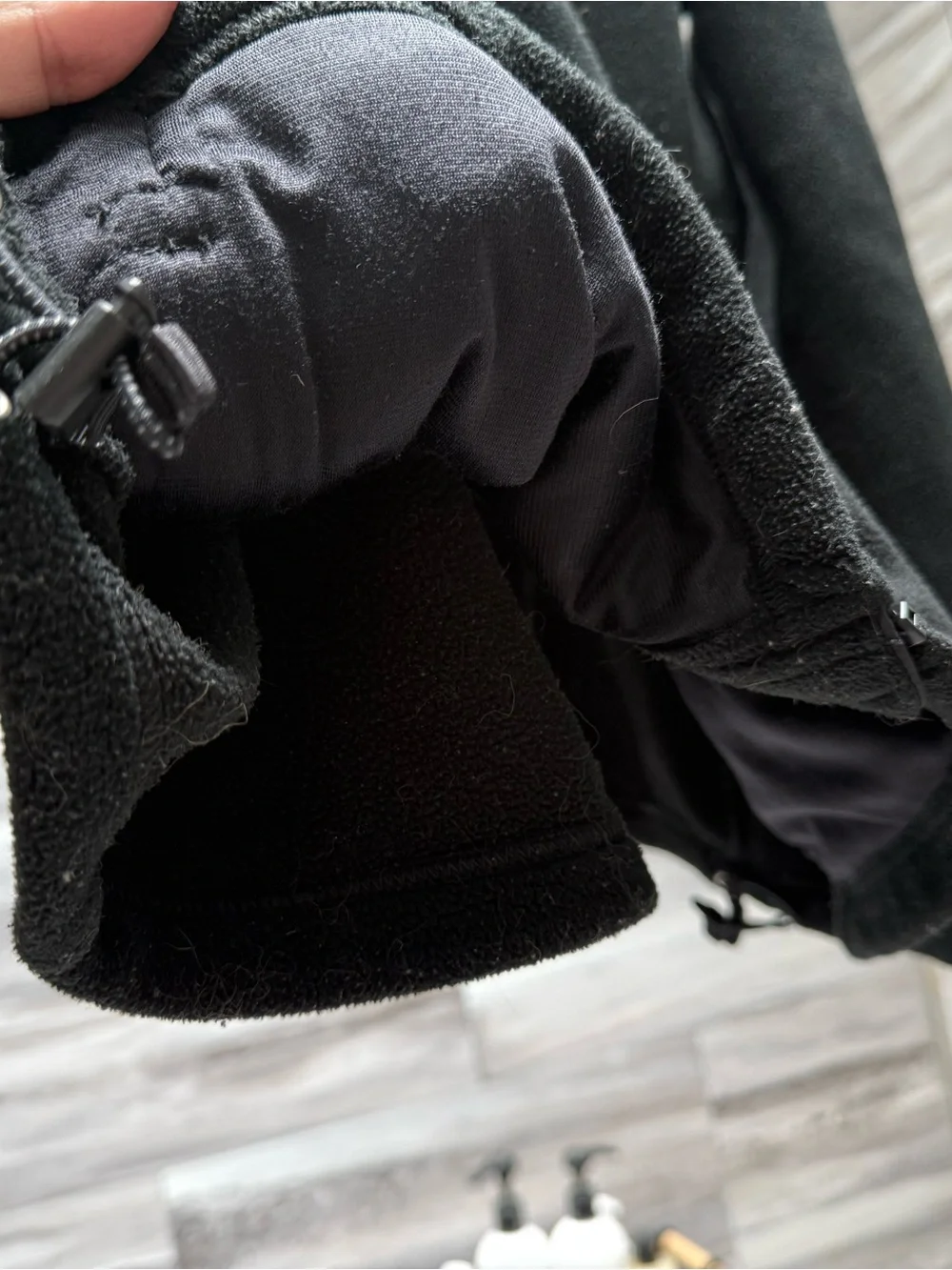 The North Face Black Aspen Embroidered Lightweight Fleece Jacket
